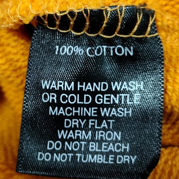 I.AM.GIA Ariana Ombre Hoodie Women S Orange Casual Retro 90s Y2K Boho Streetwear - Picture 8 of 8